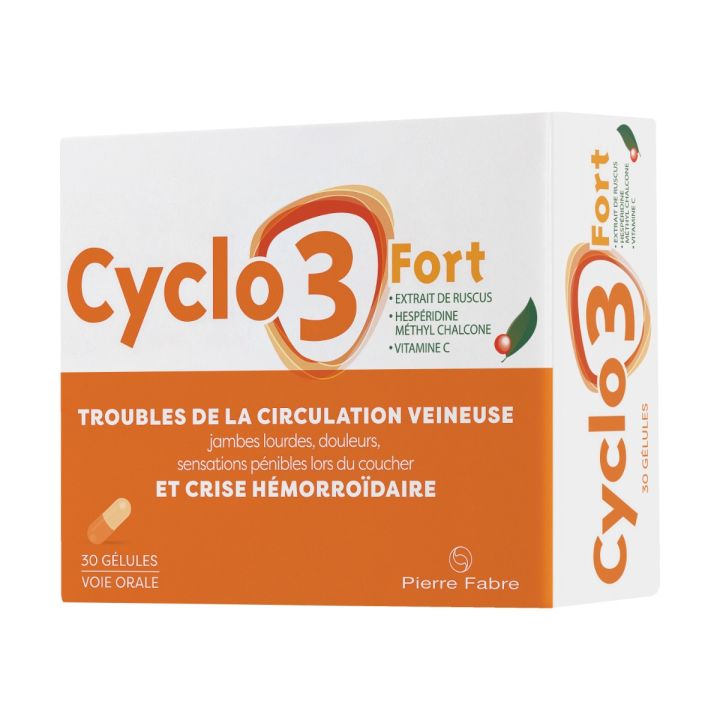 Cyclo 3 fort gélule - boite de 30 gélules