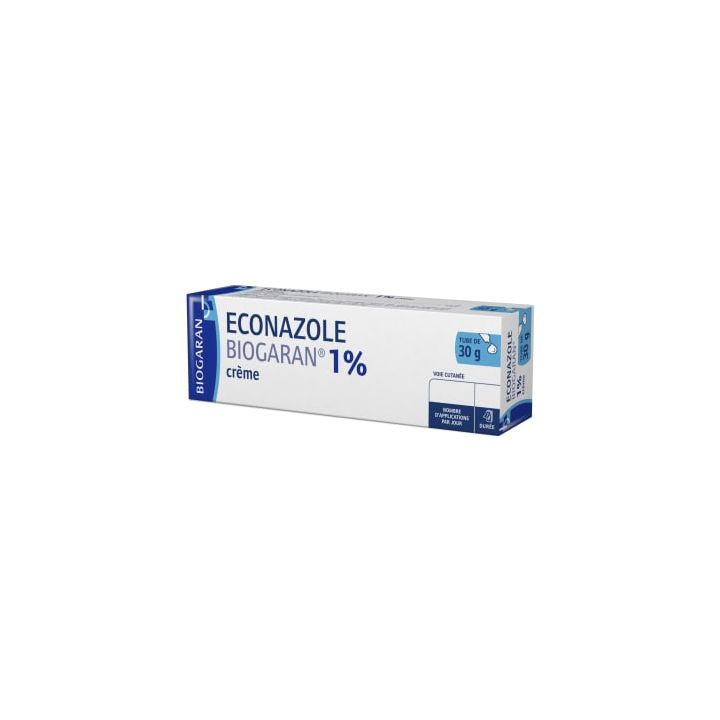 Econazole crème 1% Biogaran - tube de 30 g