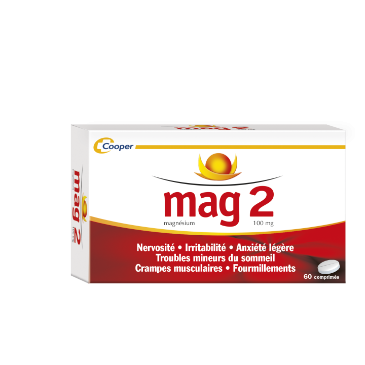 Mag 2 100mg comprimé - boîte de 60 comprimés
