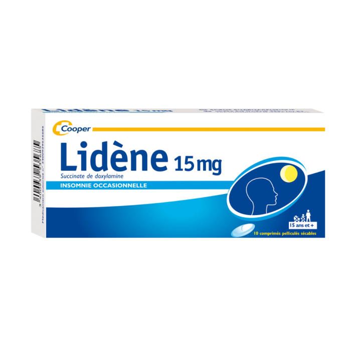 Lidène 15mg comprimé pelliculé sécable - boite de 10 comprimés