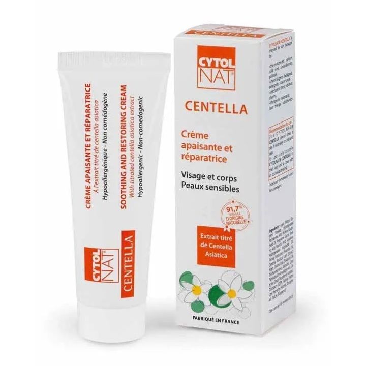 Centella crème apaisante et réparatrice Cytolnat - tube de 50ml