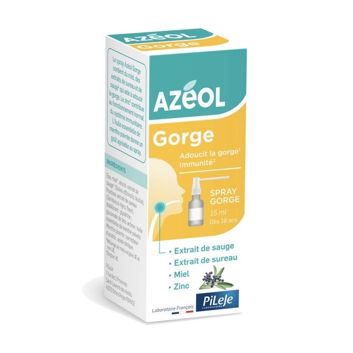 Azéol spray gorge Pileje - spray de 15ml