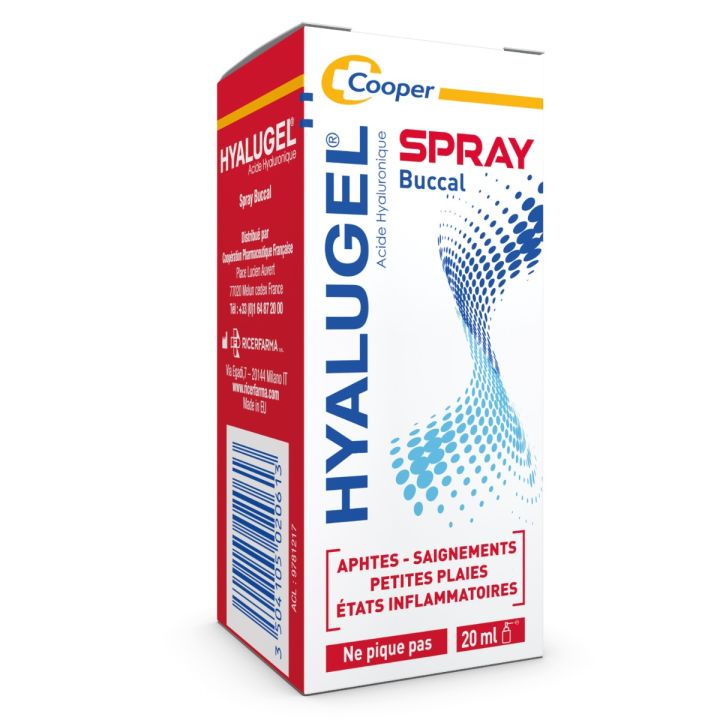 Hyalugel spray buccal - spray de 20 ml