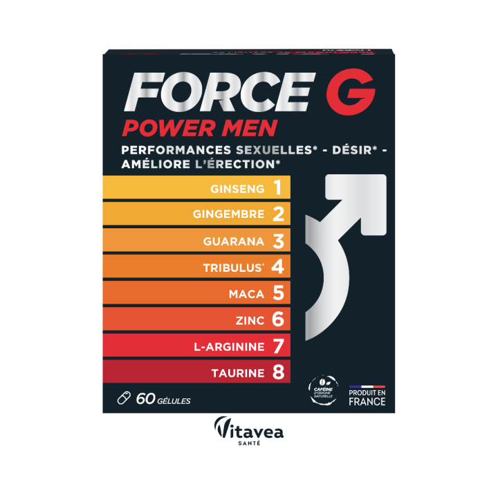 Force G Power Men Vitavea - boîte de 60 gélules