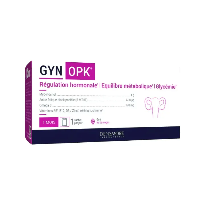 GynOpk régulation hormonale Densmore - boite de 30 sachets 
