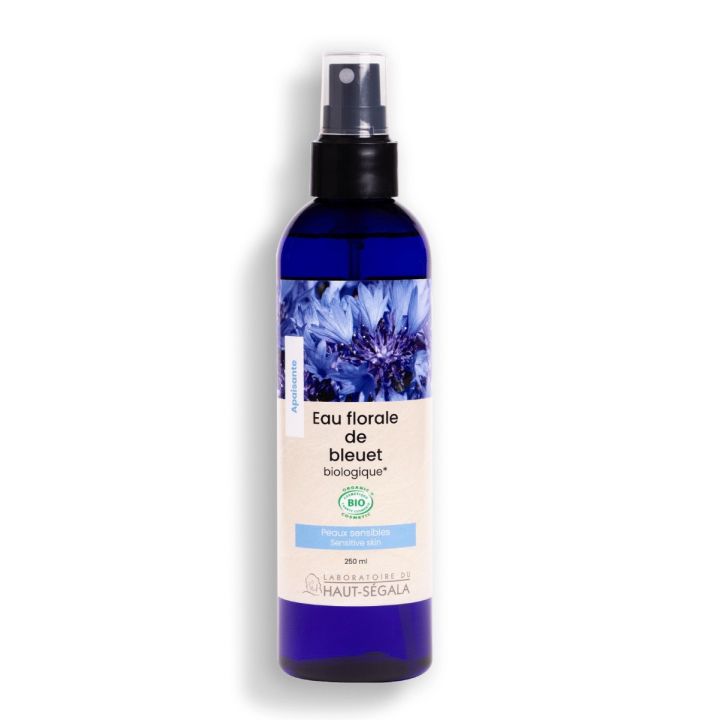 Eau florale de bleuet bio Haut-Ségala - spray de 100ml