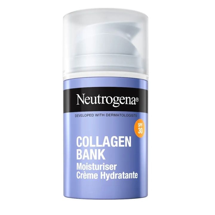 Collagen Bank crème hydratante visage SPF30 Neutrogena - flacon-pompe de 50ml