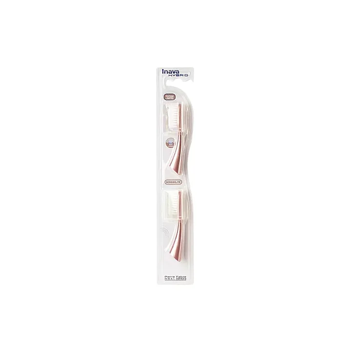 Brossette recharge hybrid timer Inava - lot de 2 brossettes
