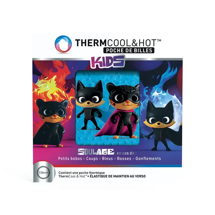 Thermocool&hot poche de billes kids héros Bausch lomb - poche de billes 136mm