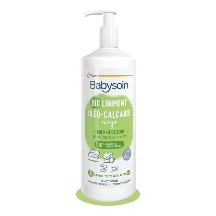 Babysoin BioLiniment oléo-calcaire Cooper - flacon-pompe de 750 ml