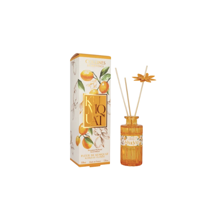 Bouquet parfumé Fleur du kumquat Collines de Provence - flacon de 100ml