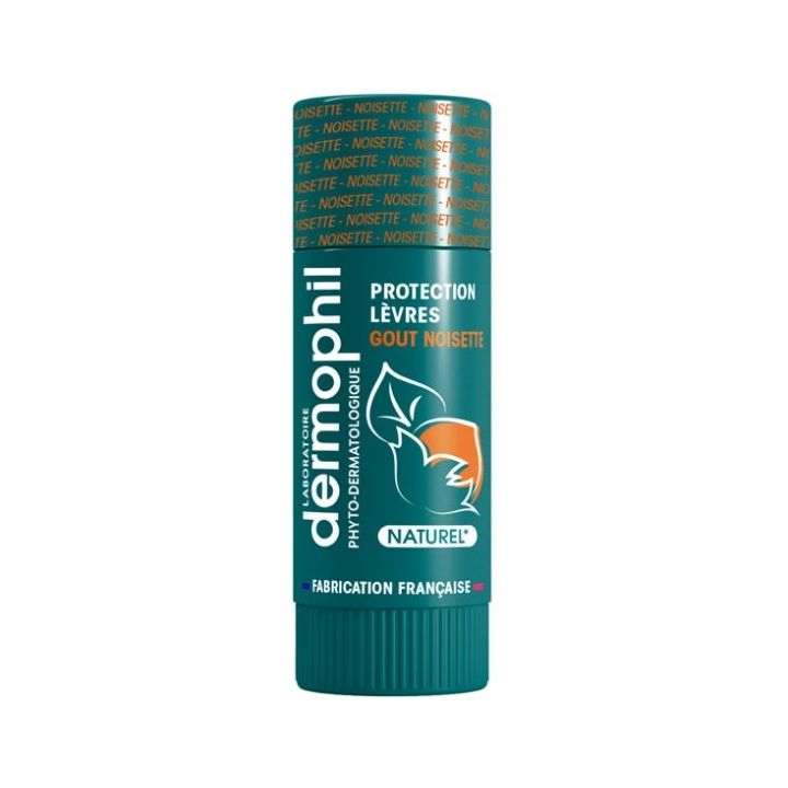 Stick à lèvres noisette bio Dermophil Indien - stick de 4 g