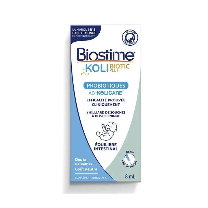 KOLI Biotic Plus probiotiques Biostime - flacon de 8ml