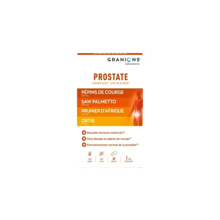 Granions prostate - boite de 60 gélules
