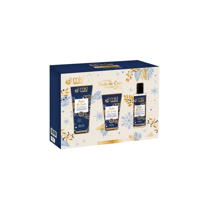 Coffret Perle de coco MKL Green Nature - coffret de 3 produits