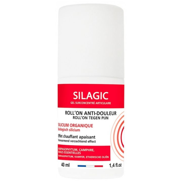 Roll-on anti douleurs articulaires et musculaires Silagic - roll-on de 40ml