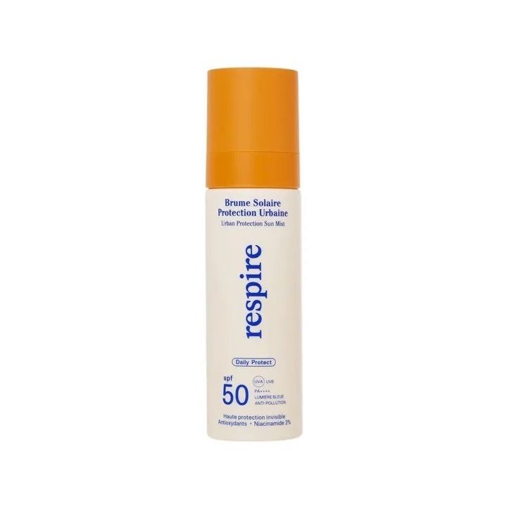 Brume solaire protection urbaine SPF50 Respire - spray de 75ml