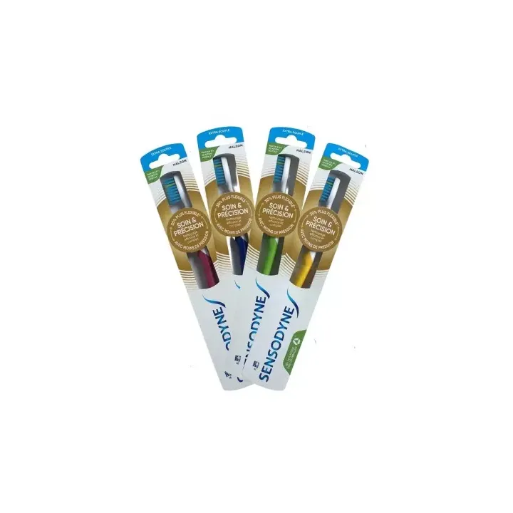 Brosse à dents Soin et précision extra-souple Sensodyne - une brosse à dents 