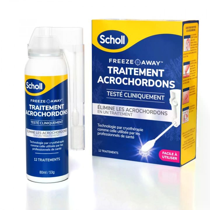 Freeze Away traitement acrochordons Scholl - boite de 12 traitements