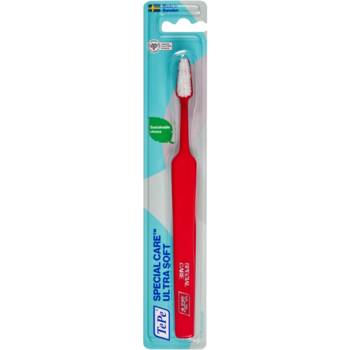 Special care ultra soft brosse à dents Tepe - une brosse à dents 