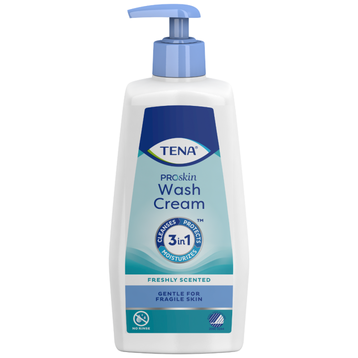 Proskin crème de soin peau âgée fragile Tena - flacon-pompe de 500ml