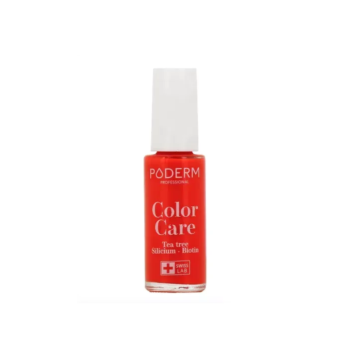 Color Care Vernis à ongles Orange mangue 227 Poderm - flacon de 8ml