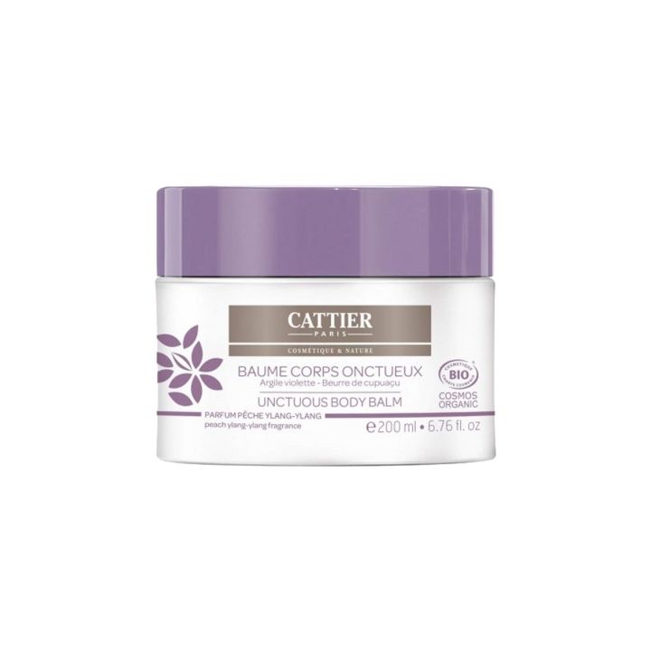 Baume corps onctueux Cattier - pot de 200 ml