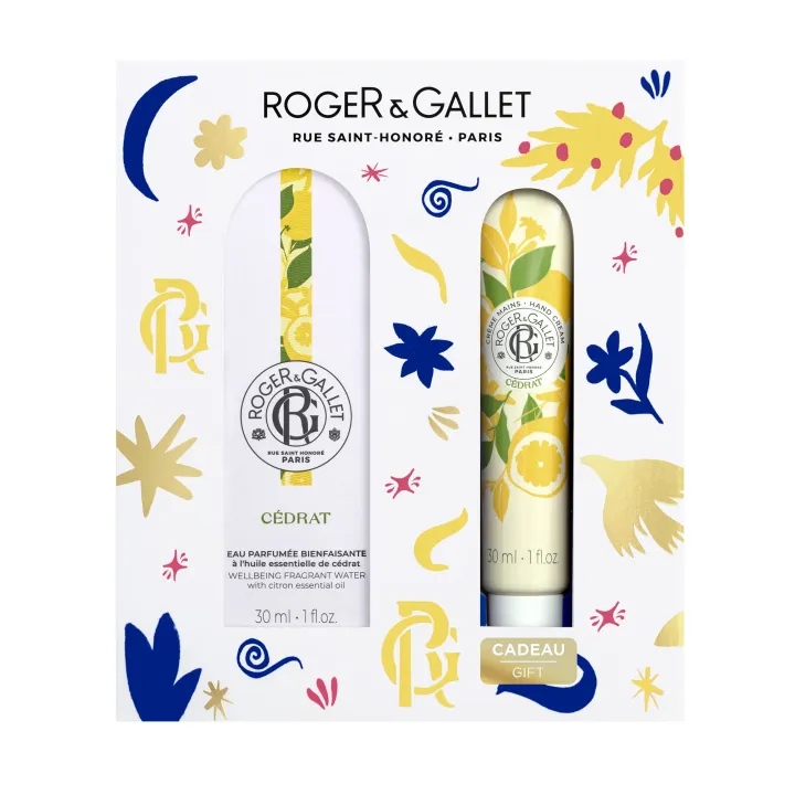 Coffret Cédrat Roger & Gallet - coffret de 2 produits