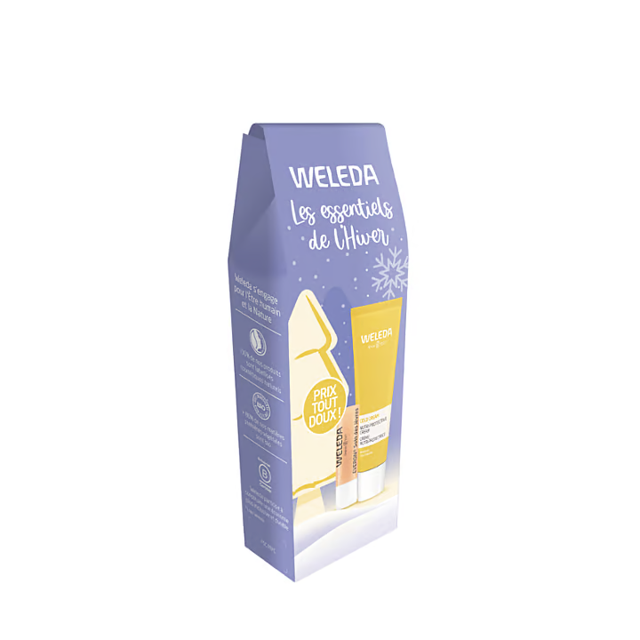 Coffret Les essentiels de l'hiver Weleda - coffret de 2 produits