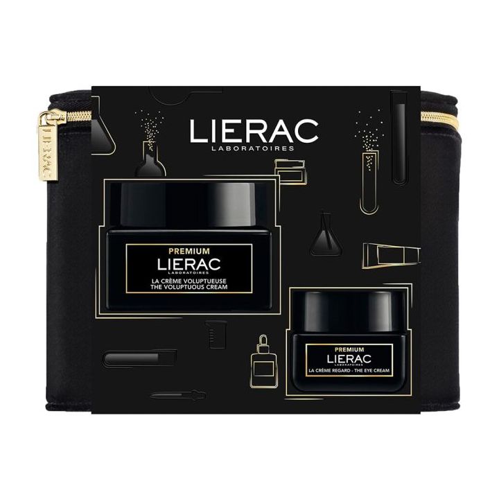 Coffret Premium crème voluptueuse anti-âge absolu Lierac - coffret de 2 produits
