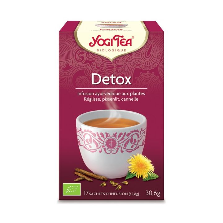 Detox BIO Yogi Tea - 17 infusettes