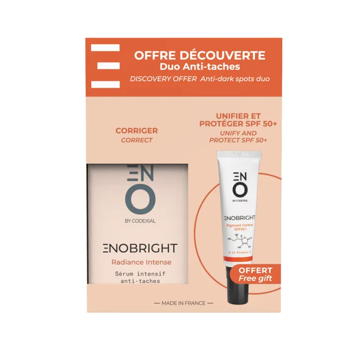 Enobright Duo anti-tâches ENO laboratoire Codexial - coffret de 2 produits
