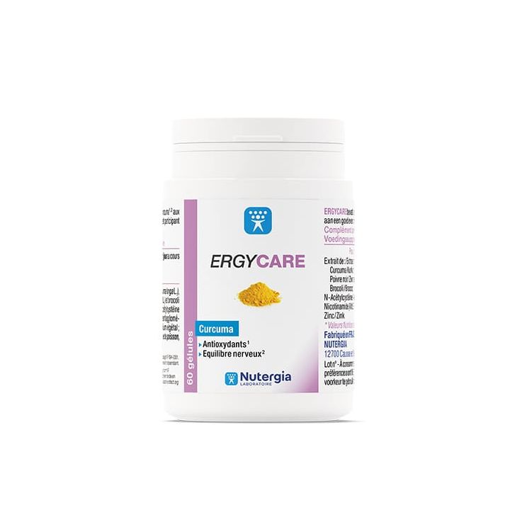 Ergycare Nutergia - 60 gélules