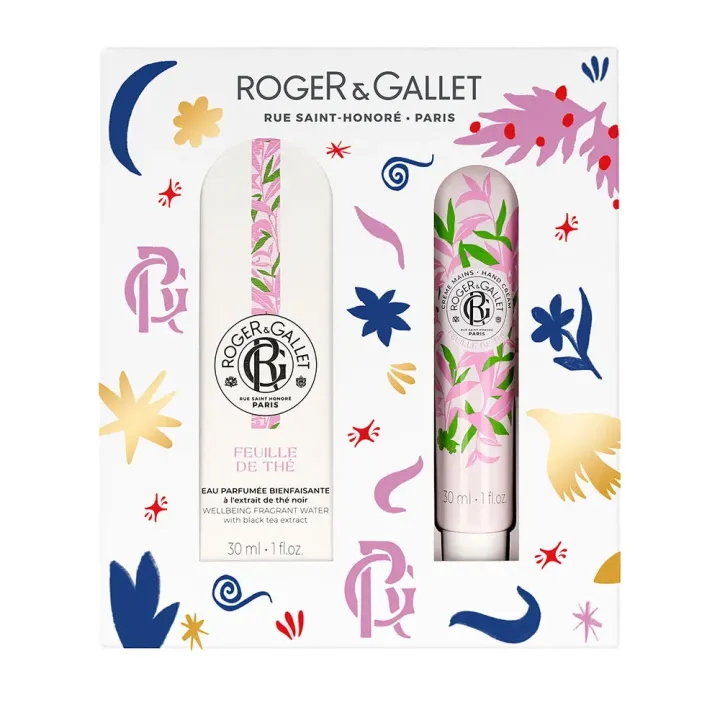 Coffret feuille de thé Roger & Gallet - coffret de 2 produits