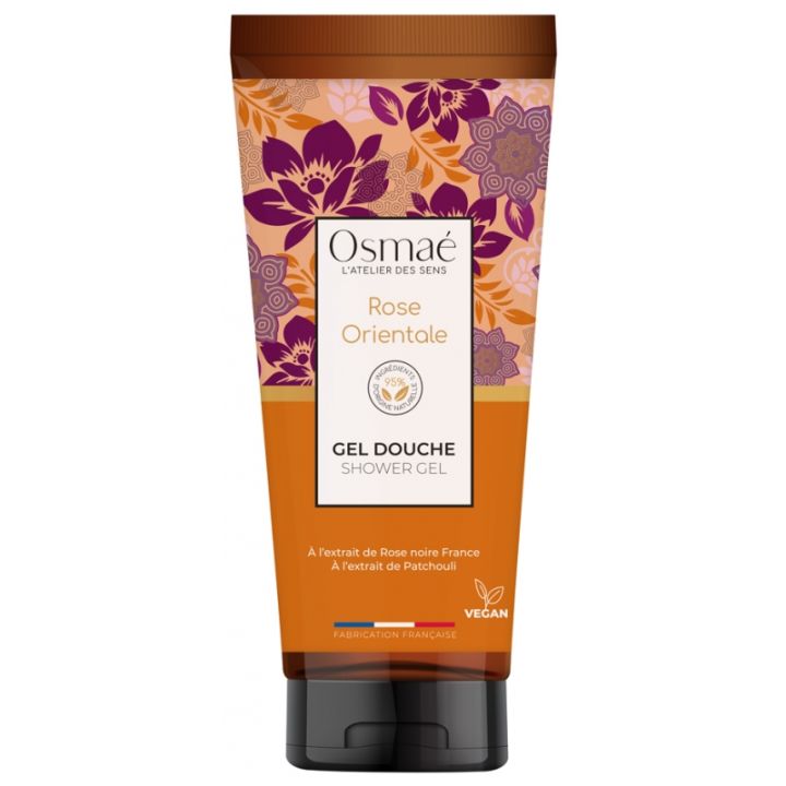 Gel douche Rose orientale Osmaé - tube de 200ml