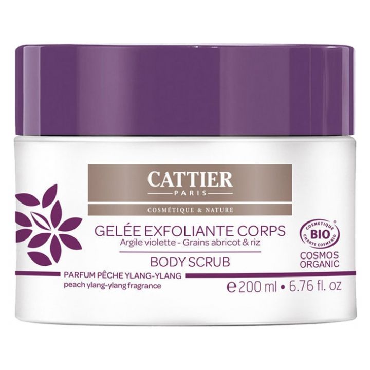 Gelée exfoliante corps Cattier - pot de 200ml