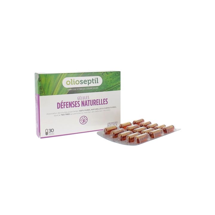 Gélules Défenses naturelles Olioseptil - boîte de 30 gélules