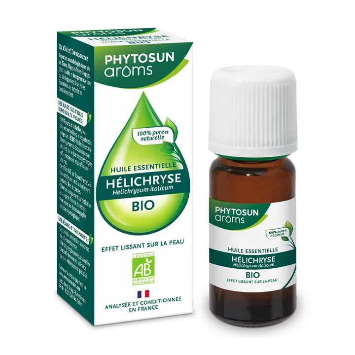 Huile Essentielle Hélichryse Phytosun Arôms - flacon de 5 ml