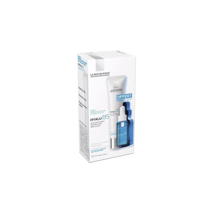 Hyalu B5 Coffret soin anti-rides réparateur repulpant + sérum offert La Roche-Posay - coffret de 2 produits