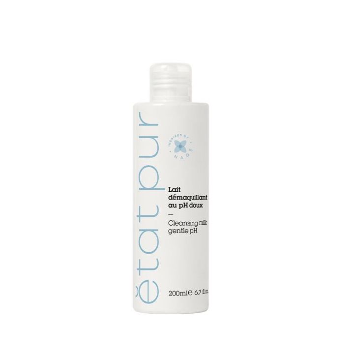 Lait démaquillant au PH doux Etat Pur - flacon de 200ml