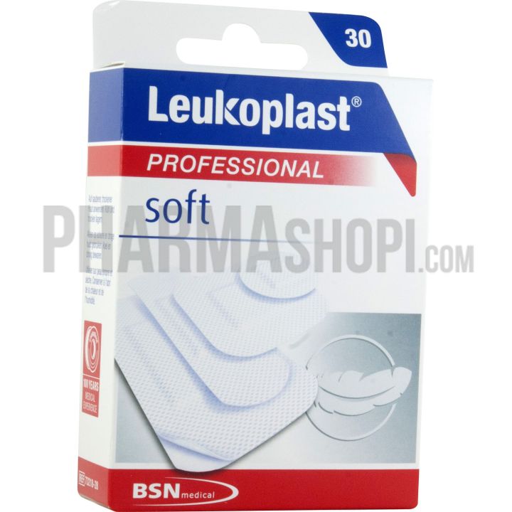Leukoplast professional soft BSN médical - assortiment de 30 pansements