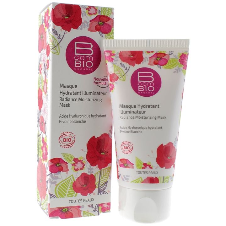 Masque hydratant illuminateur BcomBIO - tube de 50 ml