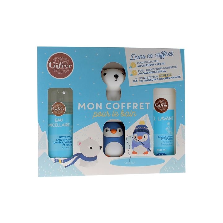 Mon coffret pour le bain Gifrer - coffret de 4 produits