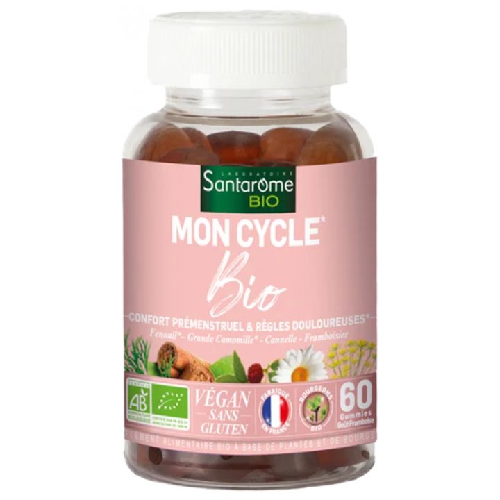 Mon cycle bio Santarome - boîte de 60 gummies