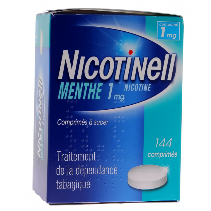 Nicotinell menthe 1mg - 144 comprimés à sucer