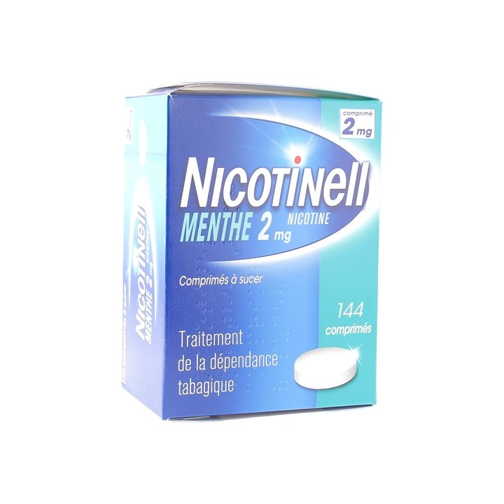 Nicotinell menthe 2mg - 144 comprimés à sucer