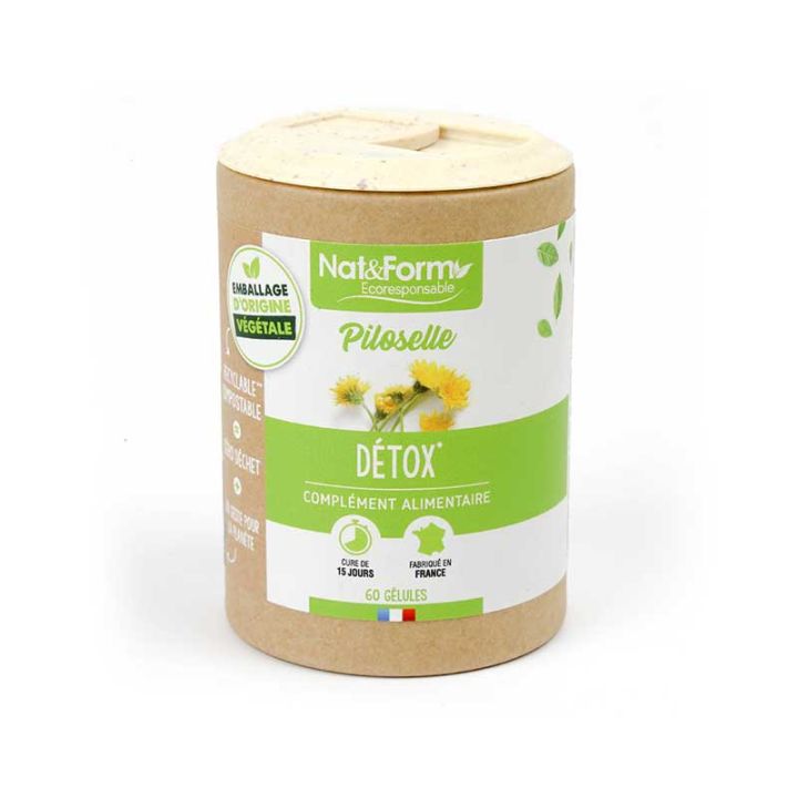 Piloselle Ecoresponsable Nat&Form - boite de 60 gélules
