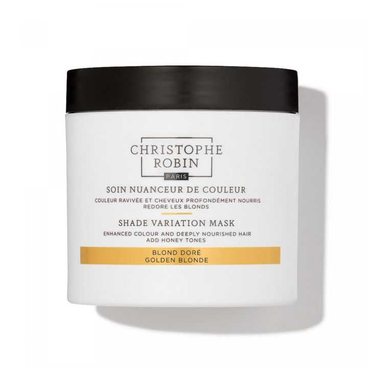 Soin nuanceur de couleur blond doré Christophe Robin - pot de 250 ml