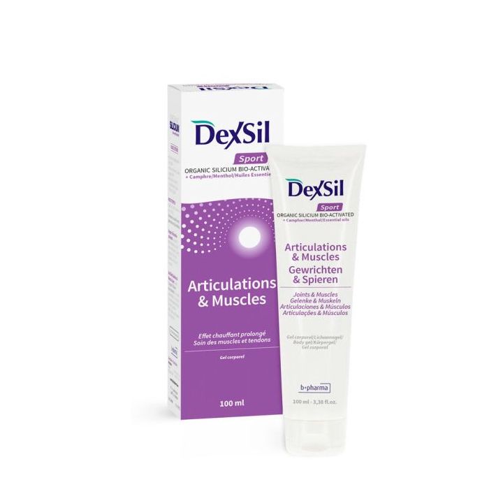 Sport articulations et muscles Gel corporel Dexsil - tube de 100 ml