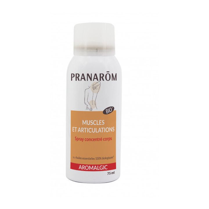 Spray concentré corps muscles et articulations bio Pranarom - spray de 75 ml